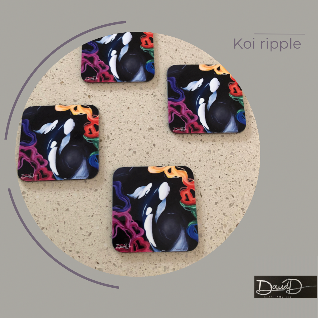 Koi ripple (set of 4)