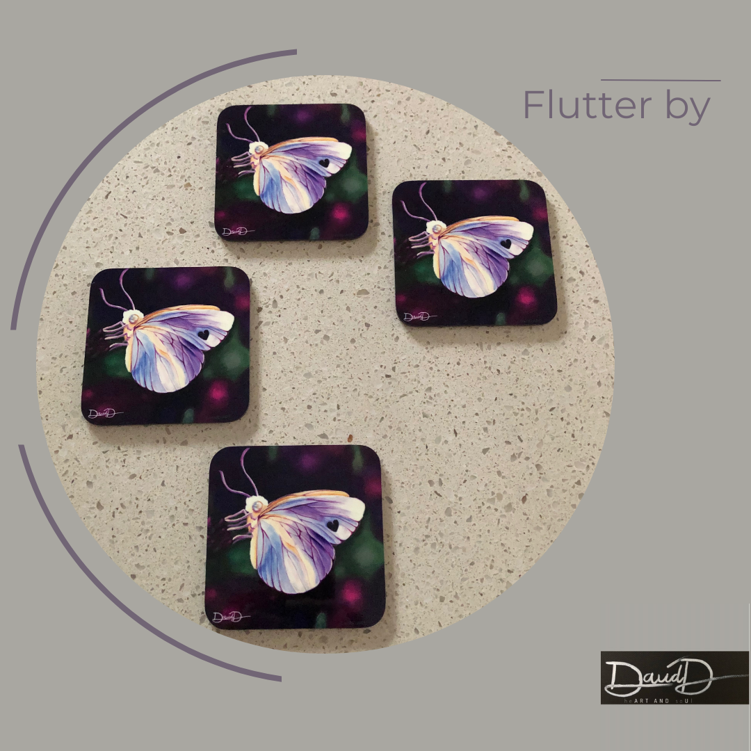 Flutter by (set of 4)