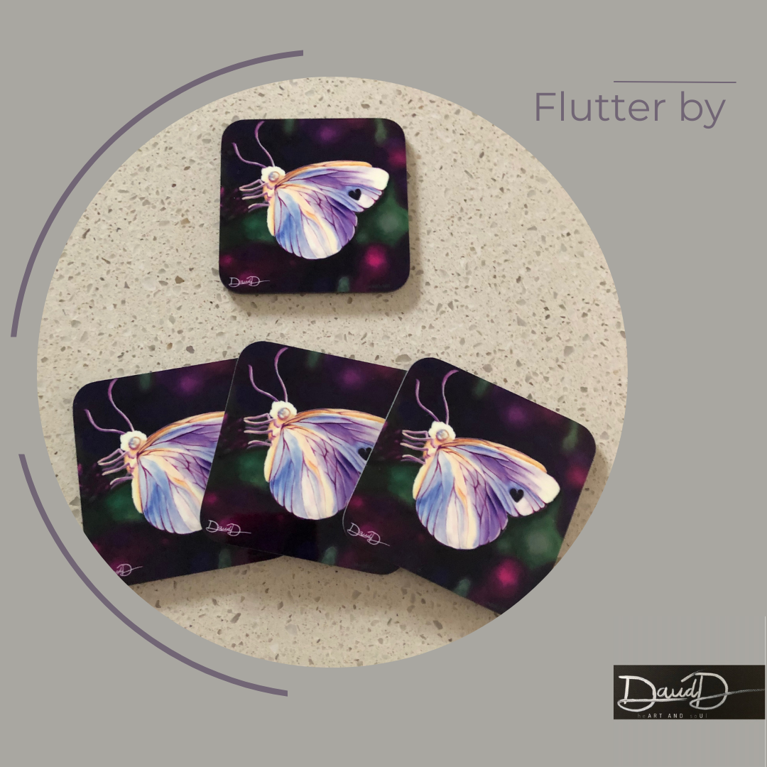 Flutter by (set of 4)